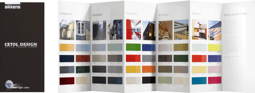 Sikkens Natural Balance Colour Chart