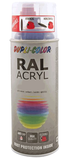 Peinture aérosol Le Spray brillant jaune or 1004 400ml - RUST