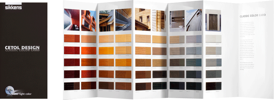 Sikkens Cetol Color Chart