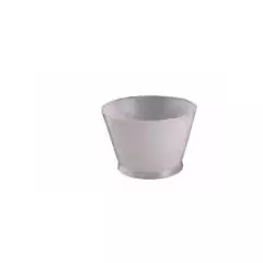 Ciotola intonaco plastico bianco