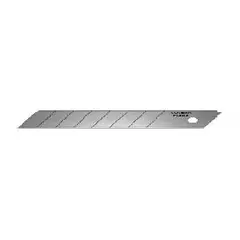 etui de 10 lames cutter 9 mm.