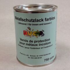 Vernis de protection pour métaux incolore, Emballage: 375 ml