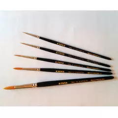 Pinceau à aquarelles synthétiques