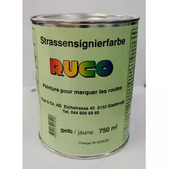 Peinture pour marquer les routes