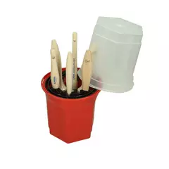 Brush container