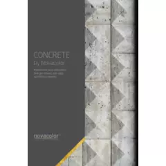 NOVACOLOR color cards, CONCRETE by Novacolor
