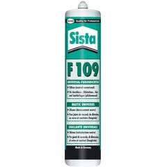 Sista F109 Silicone Universel 300ml, Couleur: transparent, Emballage: 300 ml