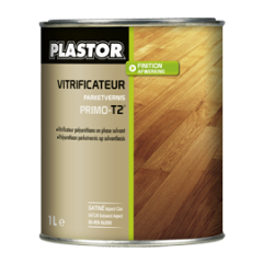Plastor vitrificateur PRIMO T2 - 5 litres, Emballage: 5 Ltr, Brillance: Satiné