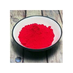 natural pigment powder: Cinnabar Red