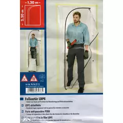 Porte plastique avec fermeture Zip