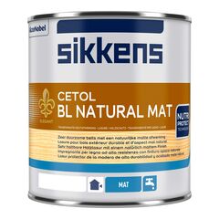 Sikkens Cetol BL Natural Mat, Emballage: 1 Ltr