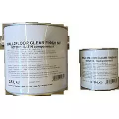 Wall2Floor Clear Finish (Comp. A + B = 2.5 Litres + 0.75 Litres)