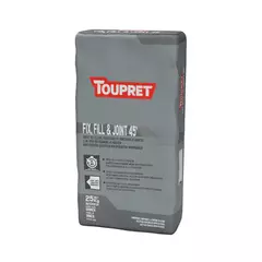 Toupret FIX, FILL & JOINT 45’, imballaggio: Sac - 25Kg.