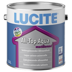 LUCITE® All-Top Aqua Satin 1 Litre, Emballage: 1 Ltr