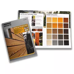 Cetol Natural Mat Color Chart