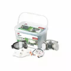 3M™ Kit de Protection Professionnelle 1000MCWE – Protection Respiratoire, Oculaire et Auditive
