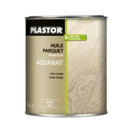 Plastor Huile Aquanat, Emballage: 1 Ltr, Brillance: Mat