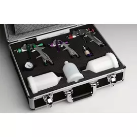 Set pistolet à peinture HVLP, LVLP et LVMP