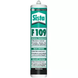 Sista F109 Silicone Universel 300ml, Couleur: transparent, Emballage: 300 ml