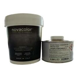 WALL2FLOOR Clear Finish Countertop 1.3 Liters (Comp A + B)