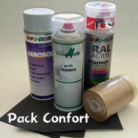 Spray de peinture carrosserie - Pack Confort, Pack: Confort