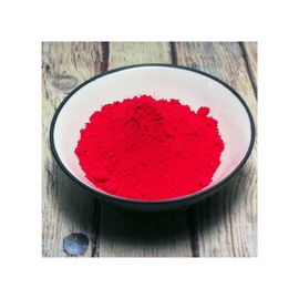 natural pigment powder: Cinnabar Red
