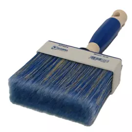Brosse carrée soie synth. Bleu, Largeur: 3x10cm