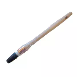 pinceau pouce soies noires longues