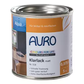 Auro 518 Vernis Mat, Emballage: 375 ml