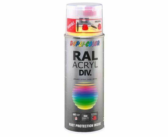 Spraydose Dupli-Color Acryllack glänzend RAL 7021
