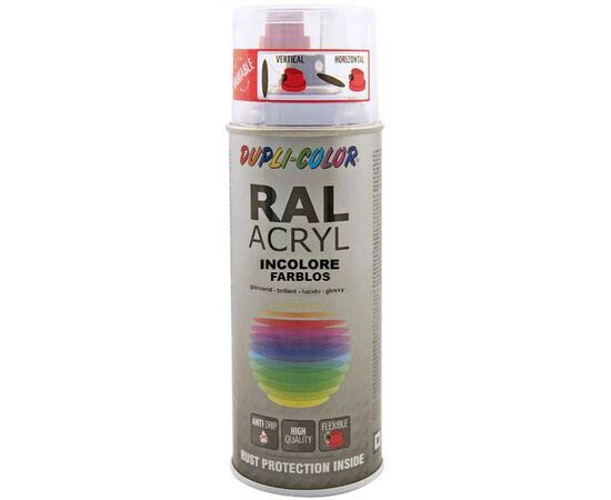 Spray Vernis incolore Acryl Duplicolor 400ml, Brillance: Mat