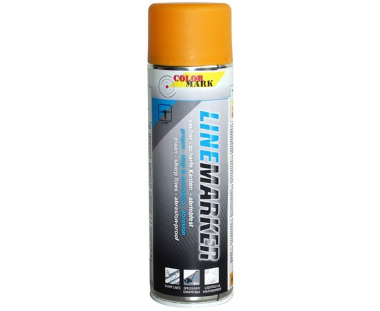 Linemarker - Spray de marquage, Emballage: 500 ml, Couleur: Ral 1023