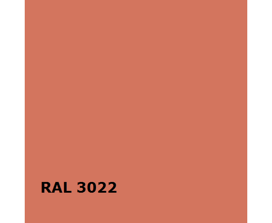 RAL RAL 3022