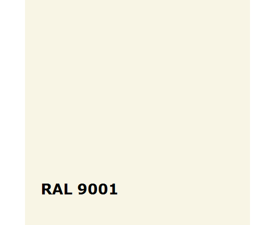 RAL RAL 9001