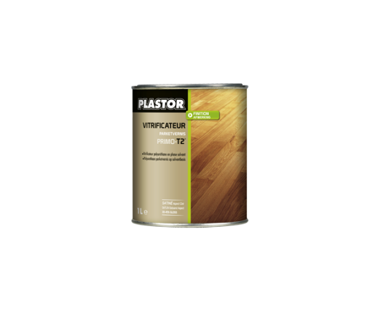 Plastor vitrificateur PRIMO T2 - 1 Litre, Emballage: 1 Ltr, Brillance: Mat