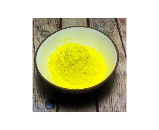 pigmento naturale in polvere: giallo limone