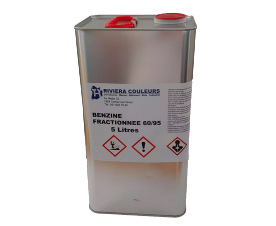 Benzine fractionnée 60/95, Emballage: 1 Ltr