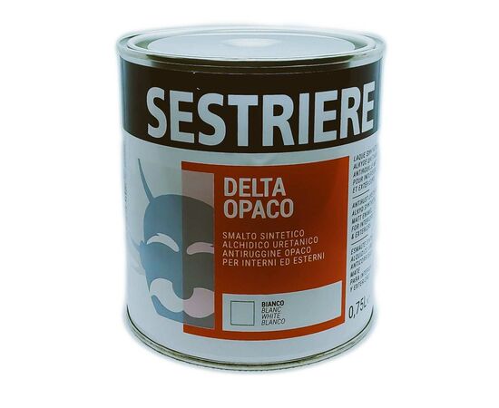 Delta Opaco DTM 2.5ltr, Emballage: 2.5 Ltr