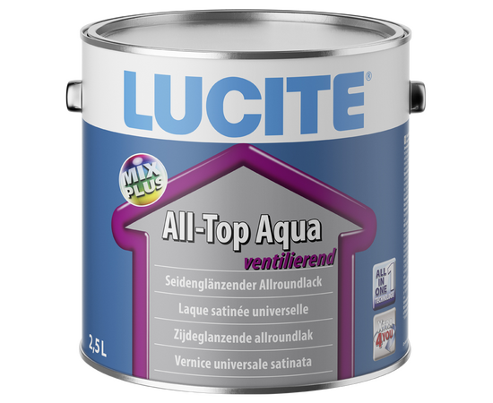 LUCITE® All-Top Aqua Satin 2.5 Liter