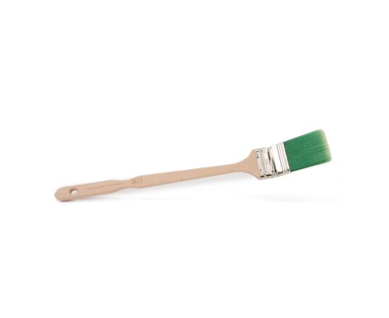 Radiator brush, green synthetic bristle