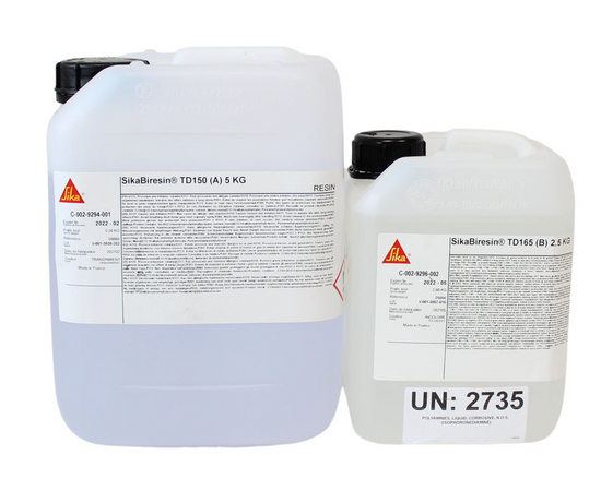 Epoxidharz zum Laminieren TD165, Verpackung: 1.45 Kg durcisseur inclus