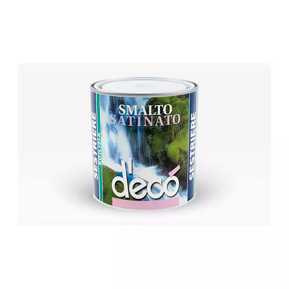 D'éco Wasservedünnbar Lack Seidenmat 375ml Weiss