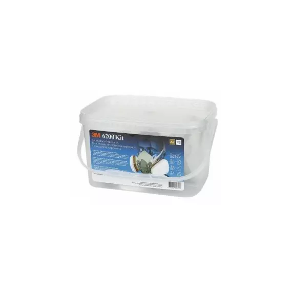 Masque de protection respiratoire 3M 6200 Kit