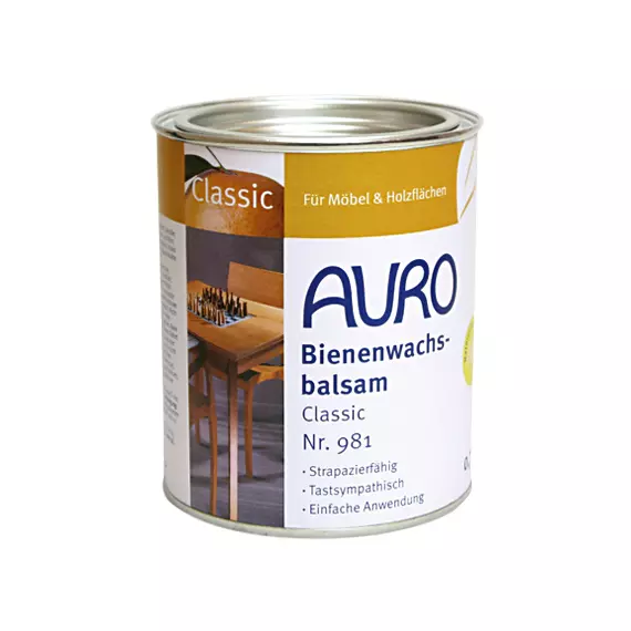 Auro Cire liquide, Classic 981, Emballage: 750 ml