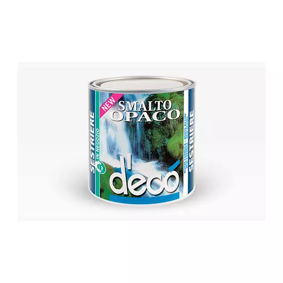 D'écò émail à l'eau mat 375ml Blanc, Emballage: 375ml