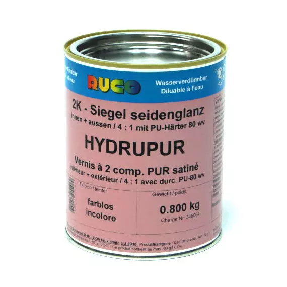 Hydrupur Vitrificateur PUR à 2composants