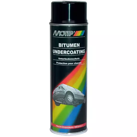 Protection dessous de caisse bitume, spray 500ml
