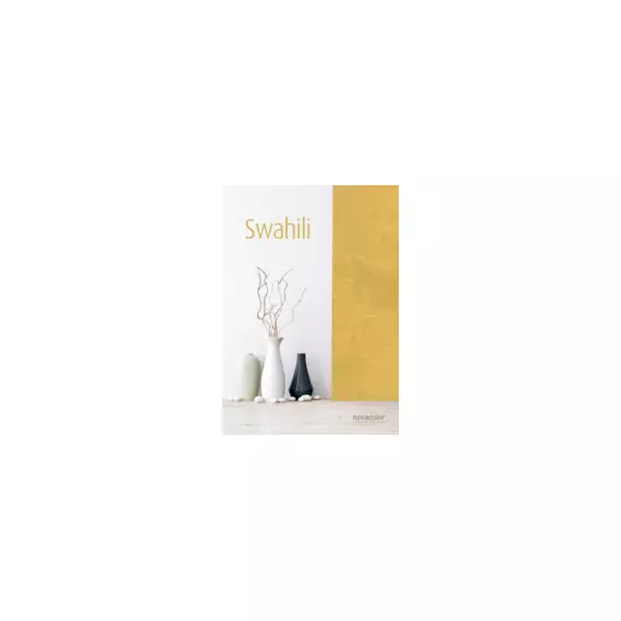 NOVACOLOR color cards, Swahili