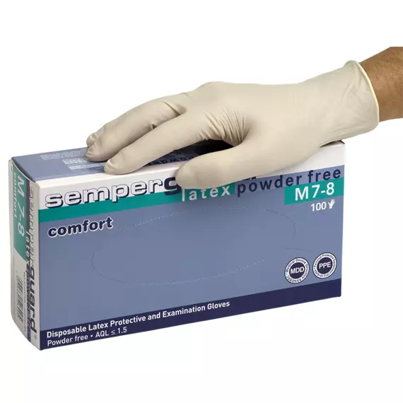 Semperguard Latex Gloves