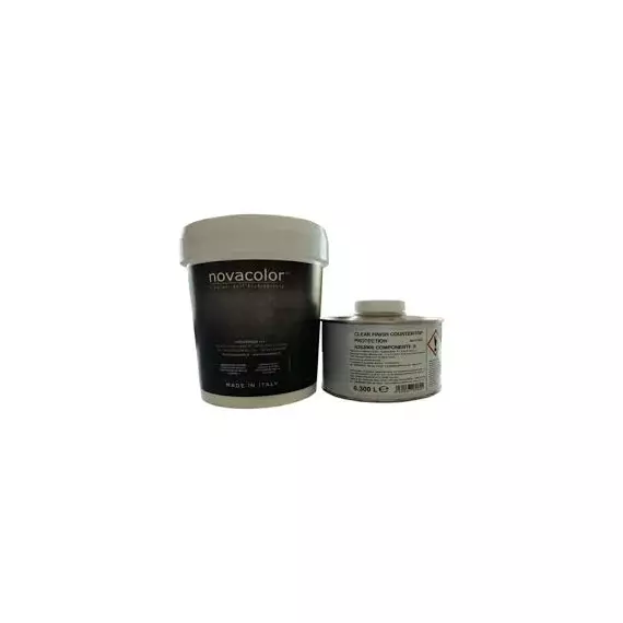 WALL2FLOOR Clear Finish Countertop 1.3 Litres (Comp A+B)